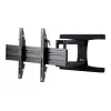 Edbak VSM654 soporte de pared con brazo giratorio, 65–86 pulgadas, 45 kg, negro