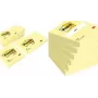 Notas Post-It amarillas pack de 6 etiquetas autoadhesivas cuadradas 76x76mm 3M