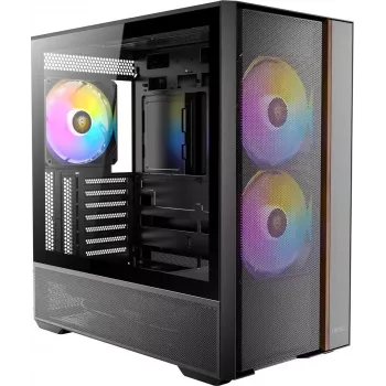 Caja Antec Mid FLUX Rear ATX/M-ATX/M-ITX o.N. BK retail - Midi/Mini Tower - ATX (0-761345-10241-4)