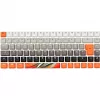 Teclado gaming mecánico Sharkoon SKILLER SGK50 S3 Design Bundle D6 — naranja/gris