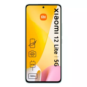 Xiaomi 12 Lite - Smartphone 5G - Dual-SIM - RAM 8 GB / Almacenamiento interno 128 GB - Pantalla OLED - 6,55 pulgadas - 2400 x 1080 píxeles (120 Hz)