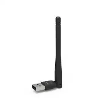 Tarjeta de red Vention KDUB0 WLAN 433 Mbit/s USB por cable negro
