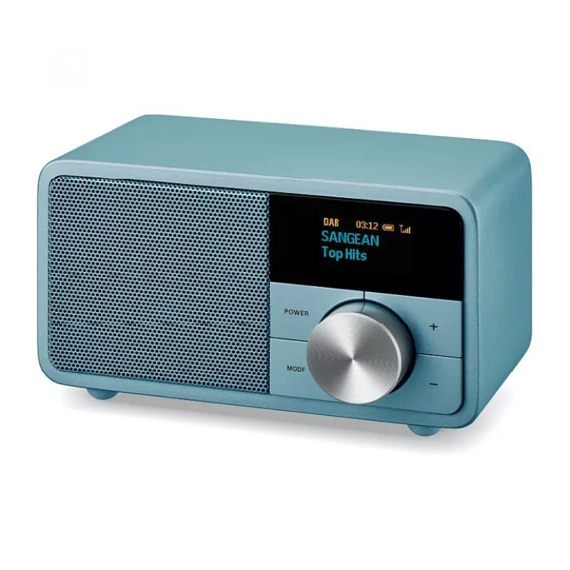 Sangean DDR-7 Norse Blue radio de sobremesa, DAB+, FM, AUX, Bluetooth, turquesa