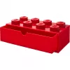 Cajón de escritorio LEGO 8, marca LEGO, rojo