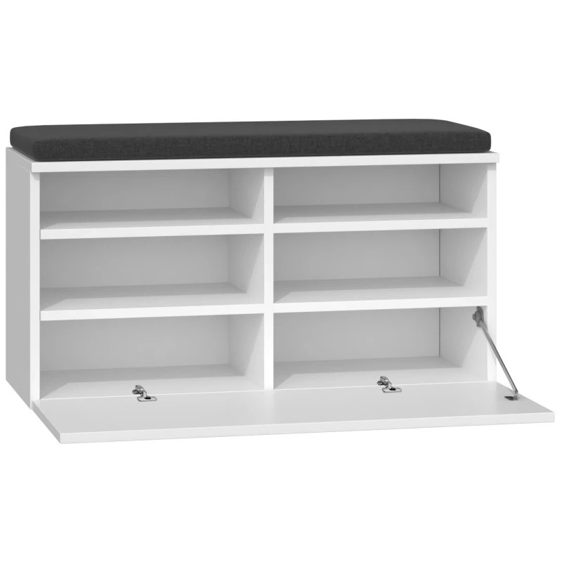 Complemento para zapatero e shop RIVA SZAFKA BIEL — cerrado, blanco, aglomerado, 850×460 mm