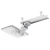 Soporte de teclado MACLEAN MC-156 W — bandeja regulable bajo mesa, carga máx. 5 kg