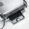 Parrilla de contacto SEVINI Pro, KG 2395 (plateado/negro, 1.800 vatios)