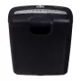 Destructora de papel Activejet ASH-0601S, P-2, 10 l, corte en tiras de 6 mm, 6 hojas, negro.