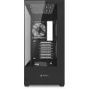 Caja Sharkoon SK6 ARGB torre ATX negra – caja mid-tower ATX con iluminación ARGB y ventana lateral de cristal templado
