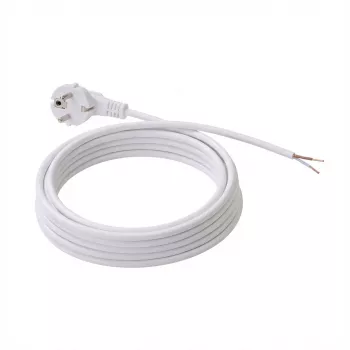 Cable de alimentación Bachmann 301.274 blanco 2 m