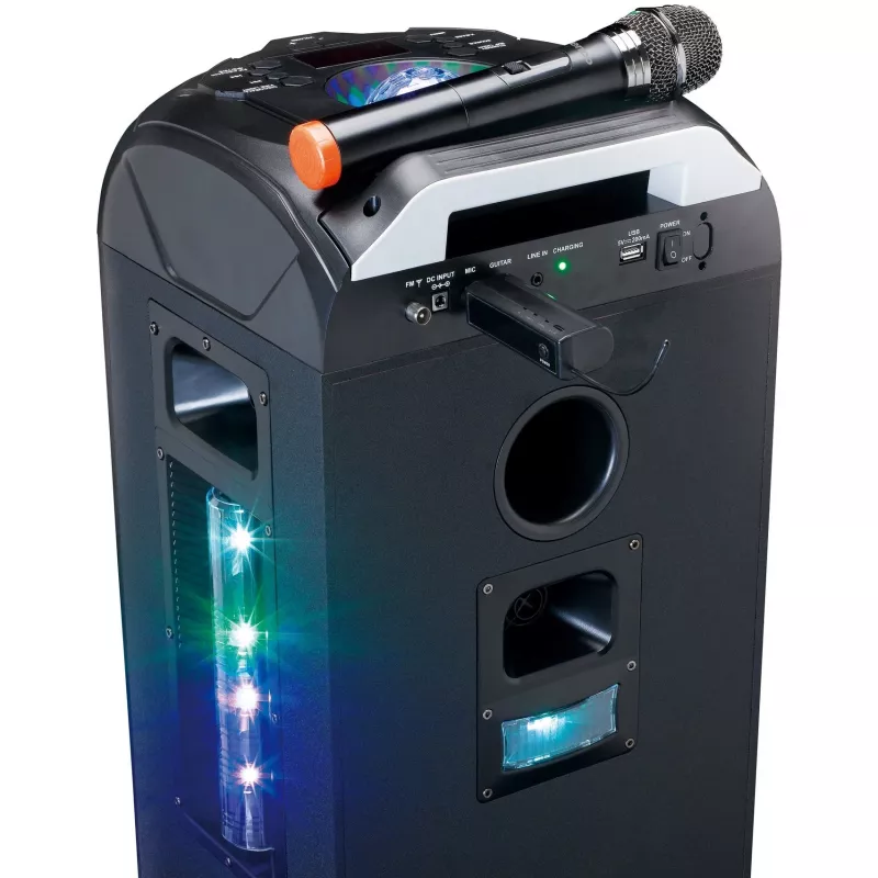 Micrófono de escenario Lenco MCW-011BK
