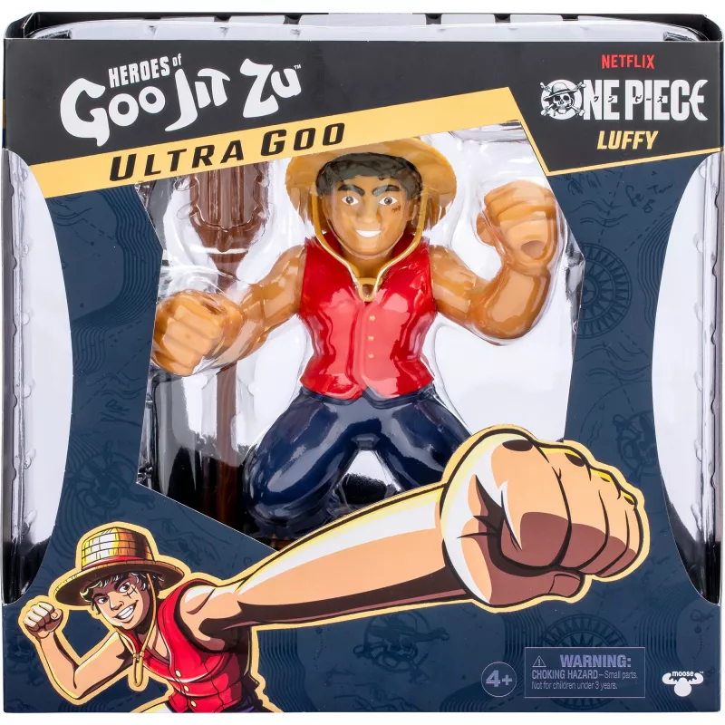 Heroes of Goo Jit to - Ultra Goo pack de héroes Luffy, figura de acción