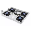 Digitus DN-19 FAN-4-SRV unidad de ventilación de techo para armarios rack, 4 ventiladores, gris