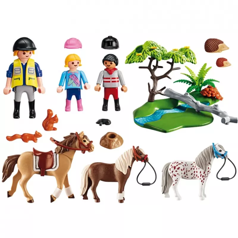 Playmobil Country Horseback Ride - Animal - Country Horseback Ride - 4 años - Multicolor (5685)