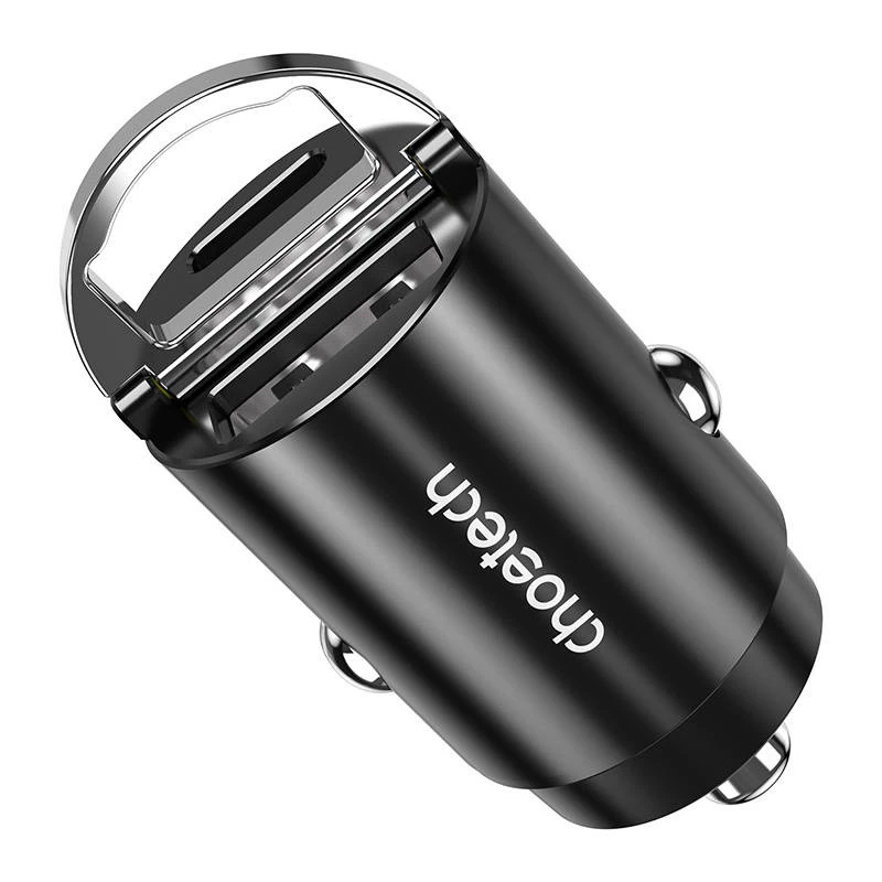 Cargador USB-C/USB-A CHOETECH TC0006 30 W – compatible con QC3.0 y PD3.0