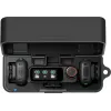 Funda protectora de silicona PULUZ para el estuche de carga del DJI Mic 3 (negra)