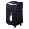 Activejet ASH-2502C trituradora de papel, P-4, 25 hojas, 28 l, fragmentos de 4x40 mm, negro