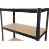 Topeshop Estantería P9040 Estantería para herramientas de jardín Independiente Acero galvanizado, MDF