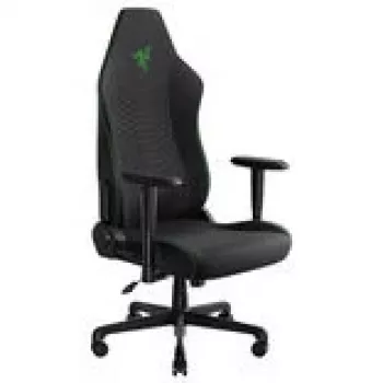 Silla gaming Razer Iskur V2 X Fabric negra – diseño ergonómico, soporte lumbar, tapizado de tela