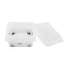 Rallador manual de alimentos Jata HRAL3248 – rallador de 4 caras con recipiente