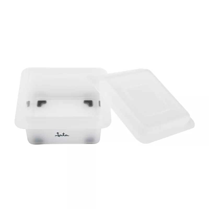Rallador manual de alimentos Jata HRAL3248 – rallador de 4 caras con recipiente