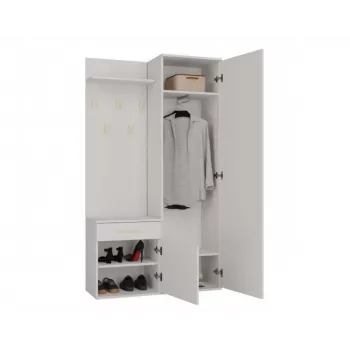 Módulo superior de recibidor e shop GARDEROBA DUO KASZMIR — módulo de armario modular