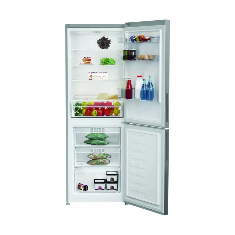 Frigorífico INDESIT INKS1341S4E — 340L de volumen total (230L frigorífico / 110L congelador), puerta reversible, clase de eficiencia energética E
