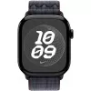 Correa Apple 46mm negro/azul Nike Sport Loop smartwatch