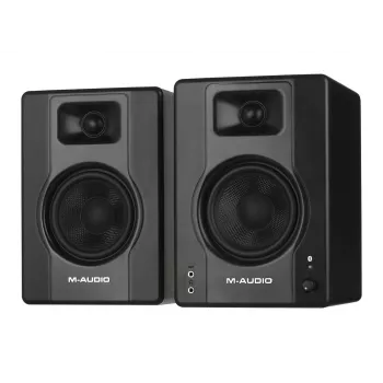 M-AUDIO BX4 BT 2x altavoces negros con cable + Bluetooth 50 W