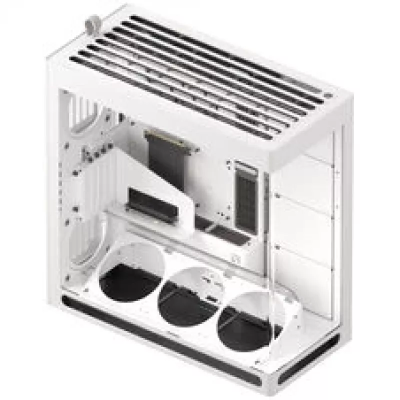 Caja de PC HAVN HS 420 VGPU + refrigeración líquida PHANTEKS Glacier One 420D30 X2 DRGB AiO - 420 mm, blanco