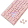 Teclado gaming White Shark GK-003441 Tachi, rosa, distribución US