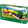 Tren Ravensburger BRIO Farm Train 33404 – temática granja, multicolor, para edad 0,3–99