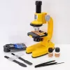 Microscopio Ascato 124582, aumento 40x, iluminación LED, microscopio didáctico y de laboratorio