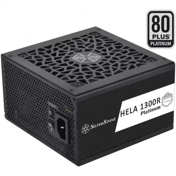 SST-HA1300R-PM 1300W, fuente de alimentación para PC negra, 9x PCIe, gestión de cables, 1300 Watt