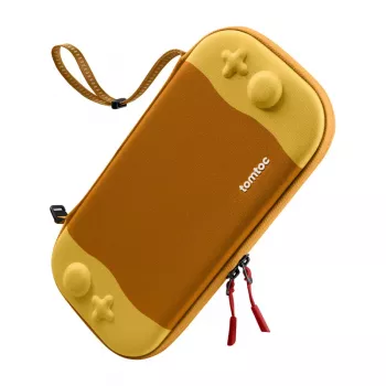 Funda protectora fina Tomtoc FancyCase-G05 para Nintendo Switch 2, amarilla