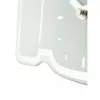 Reloj NeXtime 5185wi Mini Thumbs Up, 20,5x21 cm, pared, blanco/plata