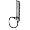 Goobay hub USB slim de 4 puertos USB-C a/USB-A 5 Gbit/s - conector USB 3.2 (76563)