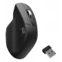Ratón Keychron M6 para diestros universal — óptico, RF inalámbrico + Bluetooth + USB-C, 30000 DPI, negro