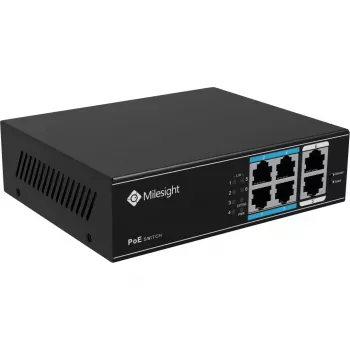 Switch Milesight MS-S0204-EL 4 puertos 1 Gigabit Ethernet no gestionado