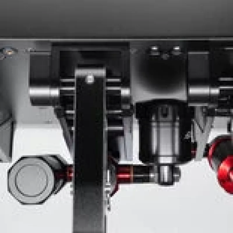 Sistema de freno hidráulico Simagic P1000i Inverted S443 — unidad de freno hidráulico para sim racing