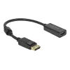 Adaptador DisplayPort 1.2 conector macho a conector hembra HDMI 4K DeLOCK 63559