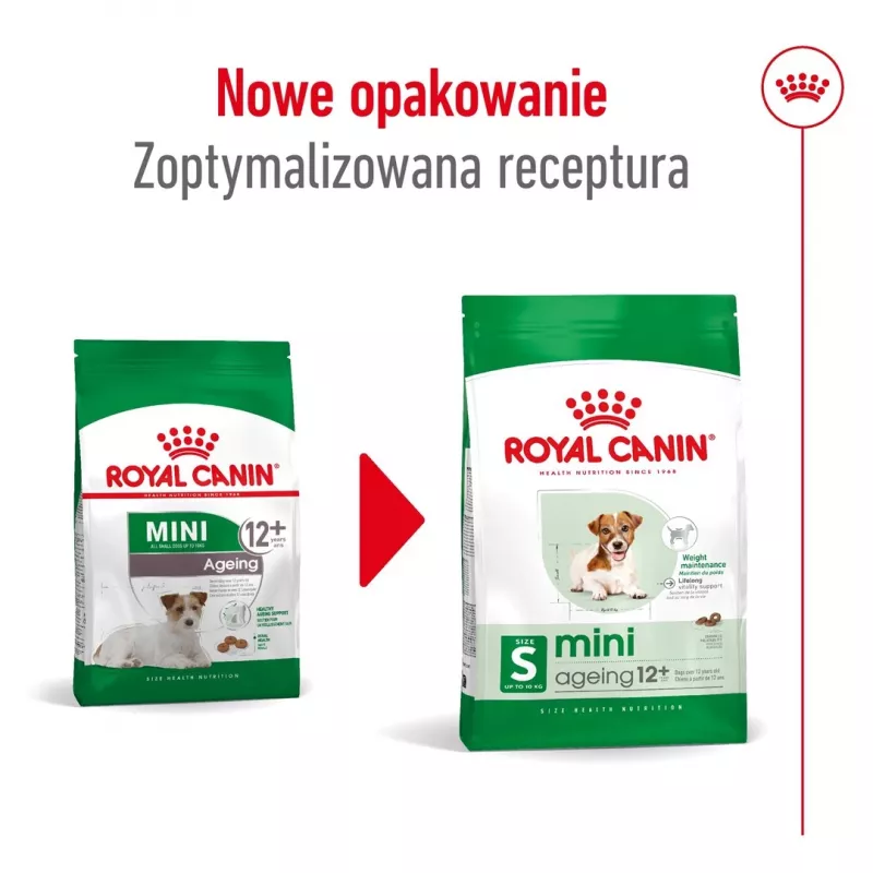 ROYAL CANIN Mini Ageing Adult +12 - Pienso para perros - 3,5 kg