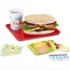 Melissa & Doug Slice & Stack Sandwich Counter 6074860 cocinita de juguete de madera