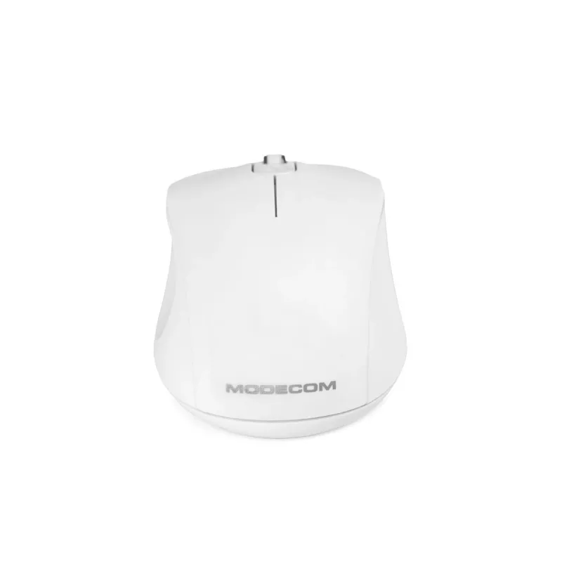 MODECOM M10 M-MC-0M10-200 ratón (óptico, 1000 DPI, color blanco) (M-MC-0M10-200)