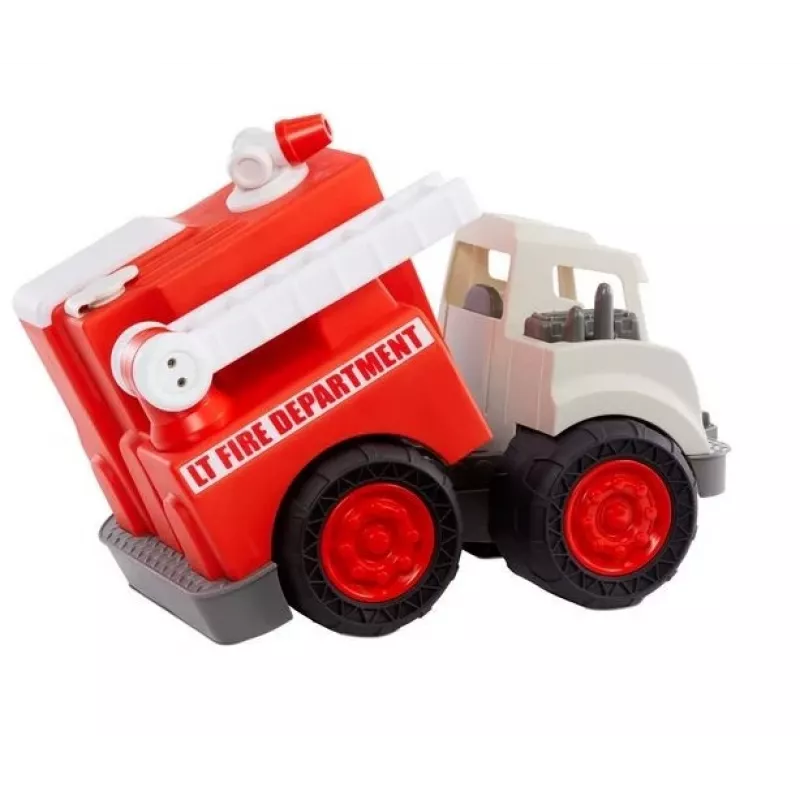 Vehículo Dirt Diggers Real Fire Truck