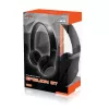Auriculares inalámbricos MEDIA-TECH EPSILION BT MT3591 Bluetooth 4.2 micrófono radio FM negro