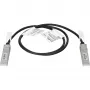HPE cable InfiniBand Direct Attach Copper de SFP+ a SFP+ 10G de 1 m SFP+ negro