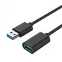UNITEK Y-C459GBK cable USB USB 3.2 Gen 1 (3.1 Gen 1) 2 m USB A negro