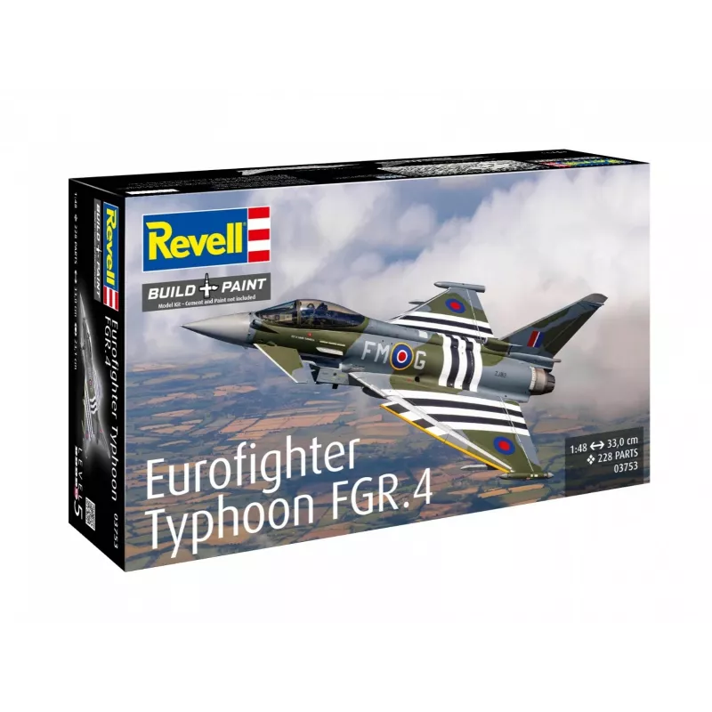 Maqueta de plástico REVELL Eurofighter Typhoon FGR.4 1:48
