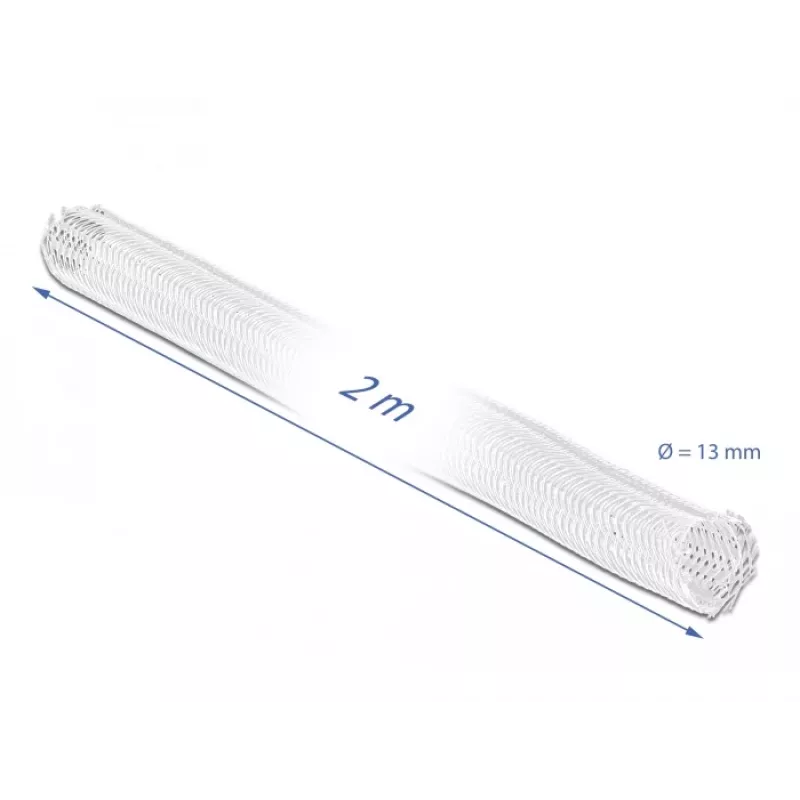 Vaina para cables DeLOCK 20698 blanco